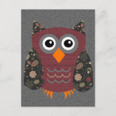 Designer Owl Desarae Briefkaart (Voorkant)
