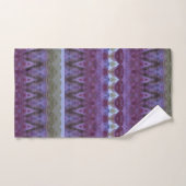 Designer Paarse en blauwe modern ontworpen handdoe Bad Handdoek (Handdoek)