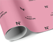 Designer Parfum Label Wrapping Papier (Rol Hoek)