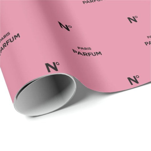 Designer Parfum Label Wrapping Papier (Rol Hoek)