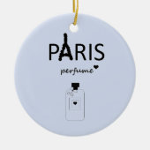 Designer Paris Fragrance Keramisch Ornament (Voorkant)
