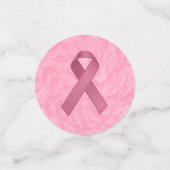 Designer Pink Ribbon Confetti (Kleine voorkant)