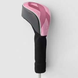 Designer Pink Ribbon Golf Head Hoesje Golfheadcover