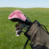 Designer Pink Ribbon Golf Head Hoesje Golfheadcover (Insitu)