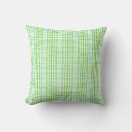 Designer Plaid Sierkussen in blauw en groen