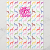 Designer Puppy Verkoop Flyer 4 afbeeldingen (Achterkant)