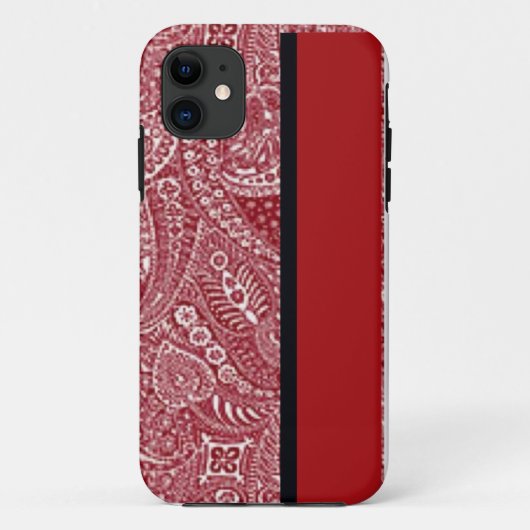 Designer Red IPhone-cases Case-Mate iPhone Case (Achterkant)