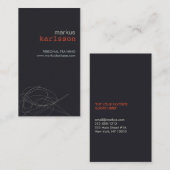 DESIGNER SCRIBBLE Nr. 2 Visitekaartje (Voorkant / Achterkant)