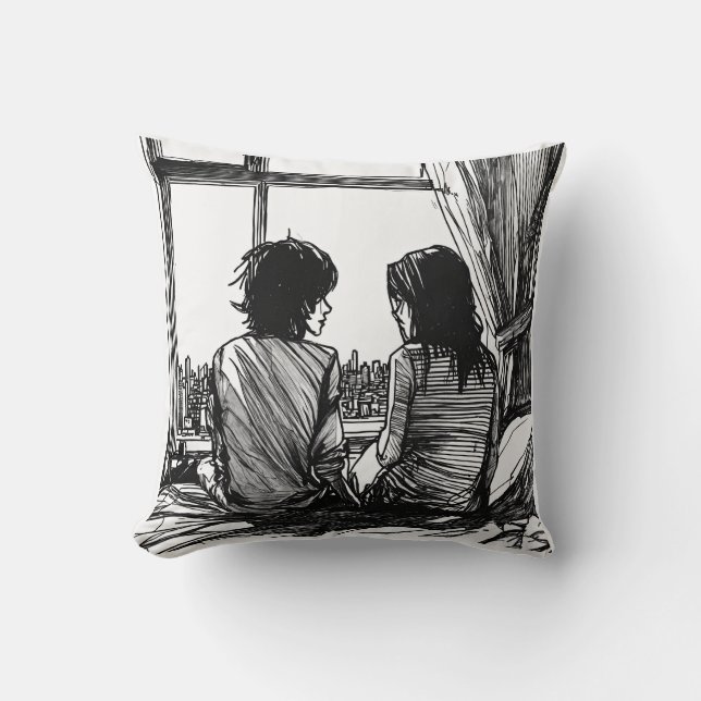 Designer Sierkussen 16x16 inch (Voorkant)