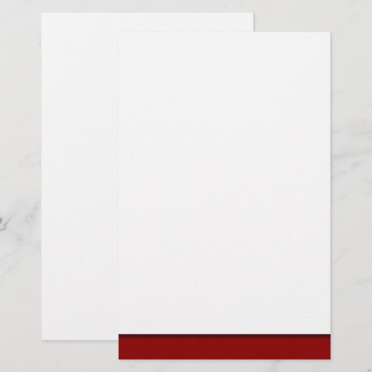 Designer Stationery Briefpapier (Voorkant / Achterkant)