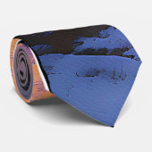 Designer Stropdas Sunset Lavender (Opgerold)