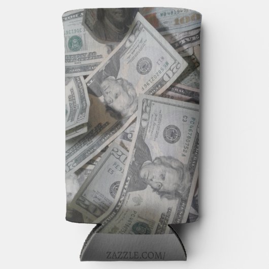 DESIGNER STYLE/ ZAZZLE SELTZER BLIKJESKOELER (Voorkant)