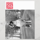 Designer Tear off Great Dane Flyer (Achterkant)