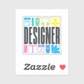 Designer Tools Sticker (Vel)