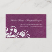 Designer Visitekaartje (Achterkant)