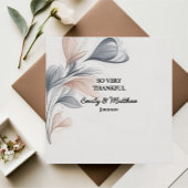 Designer Waterverf FloralDank u Kaart