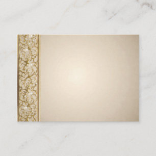 Designer Weddenschap-insteekkaart Informatiekaartje