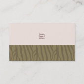 Designer Wedding Cakes Visitekaartje (Achterkant)