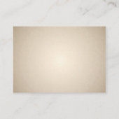 Designer Wedding Invitation Insert Kaart (Achterkant)