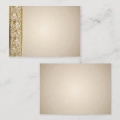 Designer Wedding Invitation Insert Kaart (Voorkant / Achterkant)