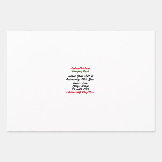 Designer Wrapping Paper - aangepaste cadeauverpakk (Voorkant)