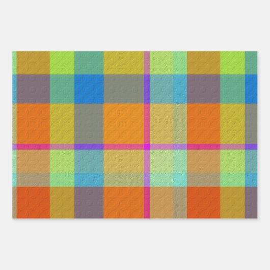 Designer Wrapping Paper Flat Sheet Set of 3 (Voorkant 3)