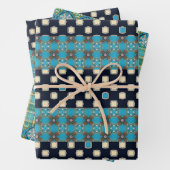 Designer Wrapping Paper Flat Sheet Set van 3 (In situ)