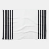 Designer zwart-wit theedoek (Horizontaal)