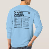 designerlabel t-shirt (Achterkant)