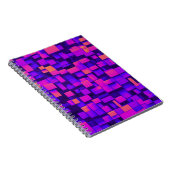 Designer's Notitieboek met Abstract Paars en Sinaa (Rechterzijde)