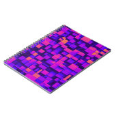 Designer's Notitieboek met Abstract Paars en Sinaa (Linkerzijde)