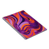 Designer's Notitieboek met levendige Paarse en Ora (Rechterzijde)