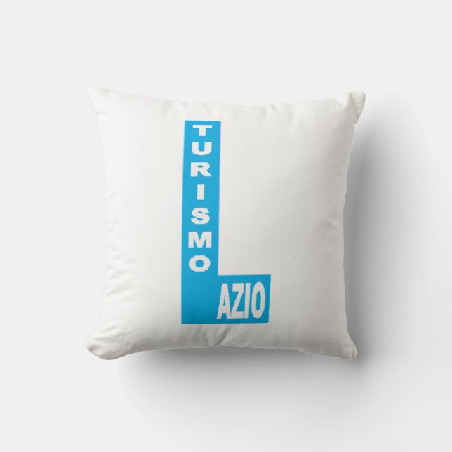 Designkussens DESIGN LAZIO TURISMO Kussen (Voorkant)
