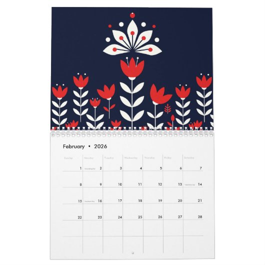 Designs Kalender (Feb 2026)