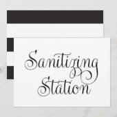 Desinfectie station Trouw Teken Kaart (Voorkant / Achterkant)