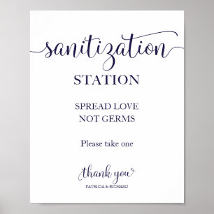 Desinfectie Station Verspreid Liefde Niet Kiemen B Poster