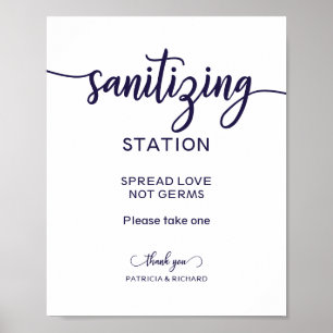 Desinfectie Station Verspreid Liefde Niet Kiemen B Poster