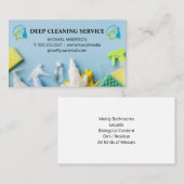 desinfectieapparatuur | Reinigingsmiddelen Visitekaartje (Voorkant / Achterkant)