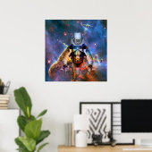 Desintegratie van astronaut poster (Thuiskantoor)