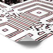 Desintegrerende labyrinth poster (Hoek)