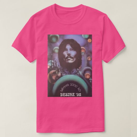 Desire 92 Old School Rave Flyer T-shirt (Design voorkant)