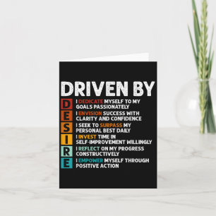 Desire Definition Motivatie Quote Affirmaties Kaart
