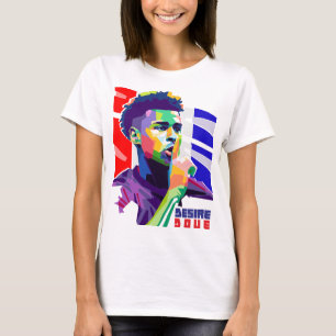Desire Doue WPAP Portret  T-shirt