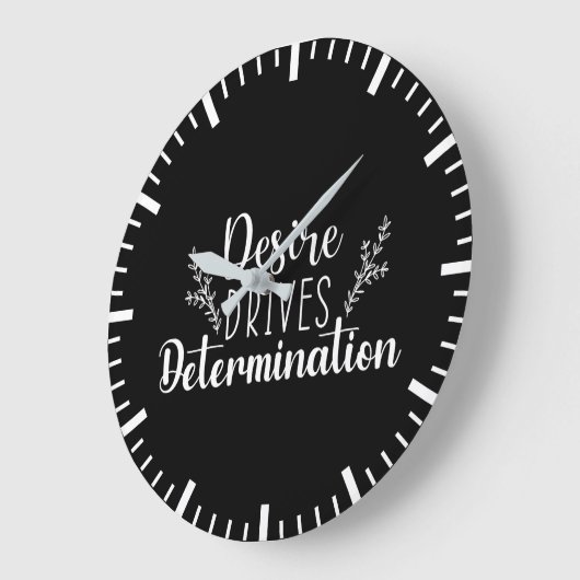 Desire Drives Vaststelling - Hustle, Gym, Succes Grote Klok (Hoek)