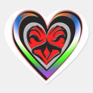 Desire Hart Sticker