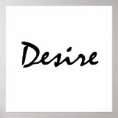 Desire Poster (Voorkant)