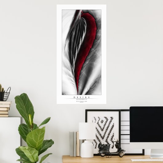 Desire Poster (Thuiskantoor)