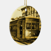 Desire Streetcar op Canal St Keramisch Ornament (Rechts)