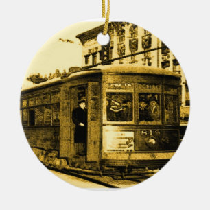 Desire Streetcar op Canal St Keramisch Ornament