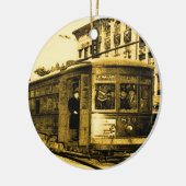 Desire Streetcar op Canal St Keramisch Ornament (Links)